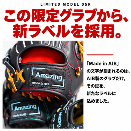 【限定モデル】硬式内野手用グラブ【AG-05R型/型付け無料】11月2日頃より順次発送予定