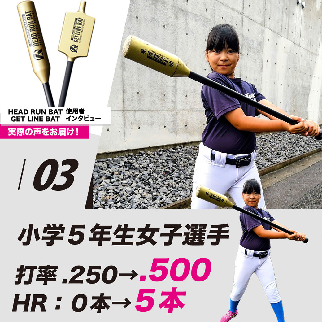 公式通販】HEAD RUN BAT-ヘッドランバット|ミノルマンプロデュースの