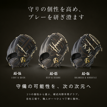 硬式内野手用グラブ【AG-05型】