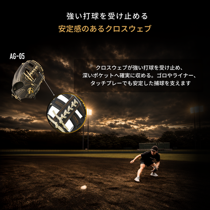 硬式内野手用グラブ【AG-05型】
