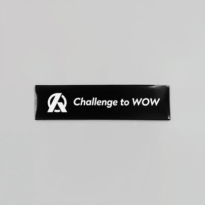 Amazingオリジナルステッカー｜屋外用塩ビ・ラミネート加工｜サイズ：130×39mm【10月16日以降順次発送予定】
