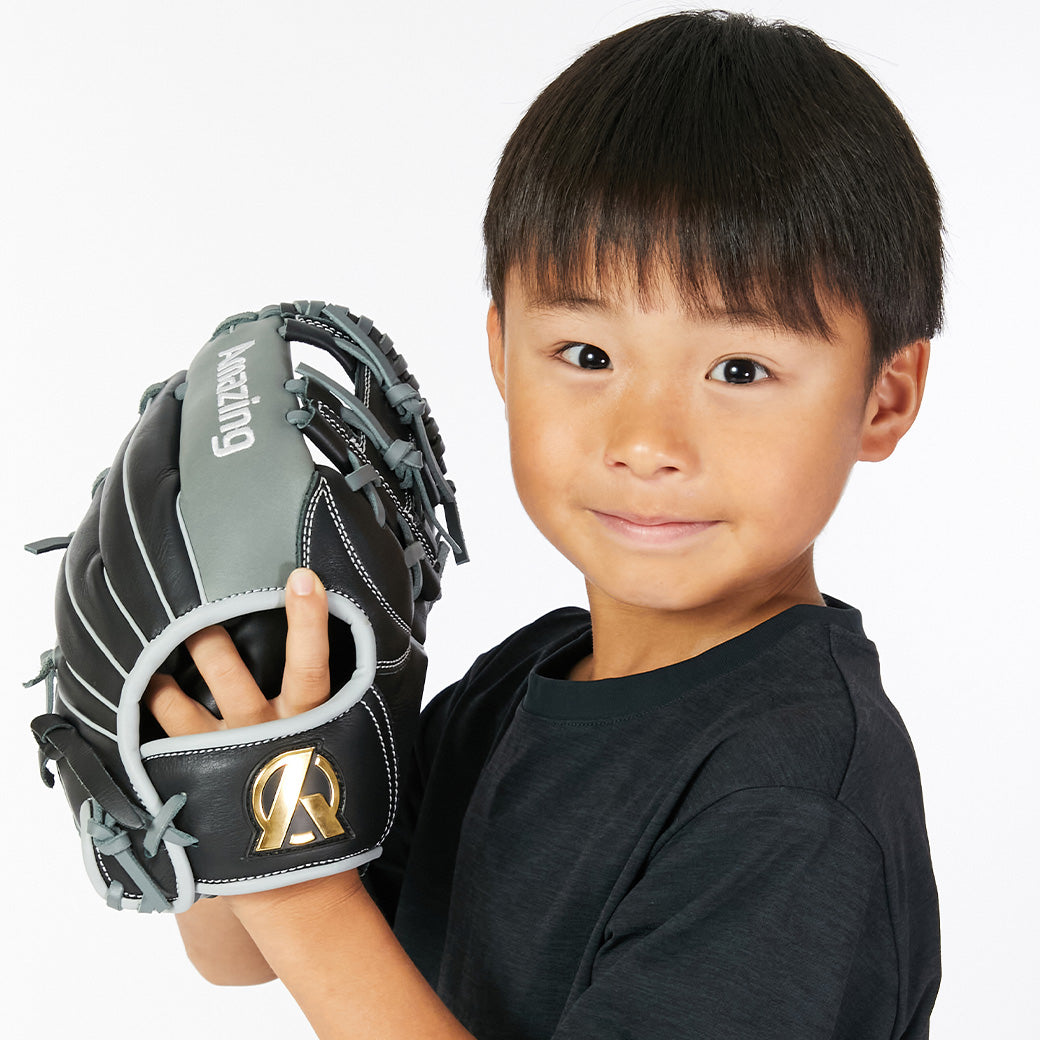 Amazing 少年ユース軟式グラブ/オールラウンドモデル【型付け無料】/9月14日頃より順次発送予定