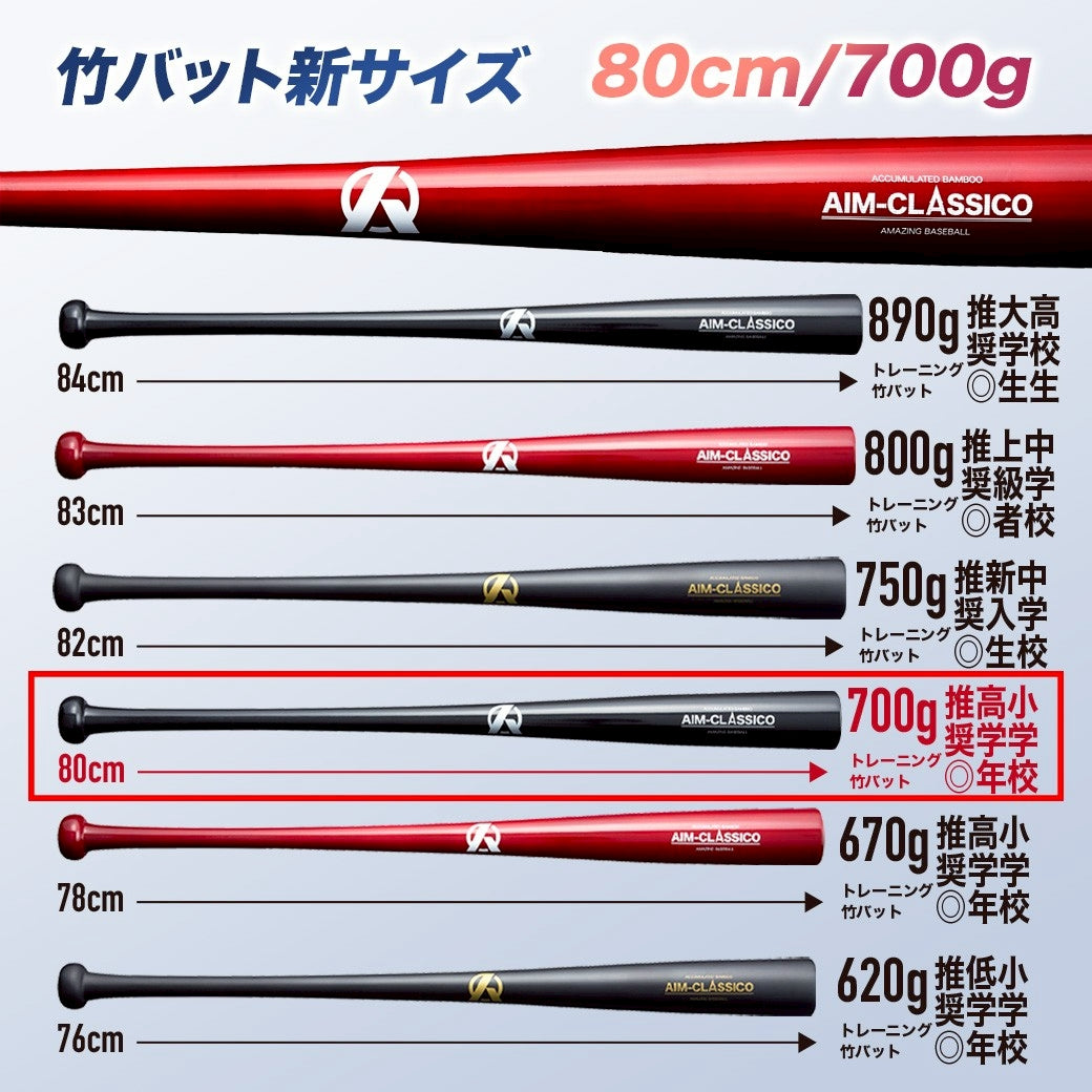 AIM-CLASSICO【トレーニング竹バット】