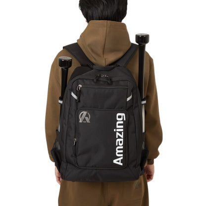 Back Pack 29ℓ/野球・街使い可能/バット収納可/大容量29ℓ/野球用/通勤通学にも