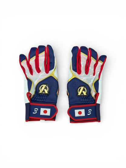 【KOZONO KAITO -limited Edition-】バッティング手袋/合皮(洗濯可能)