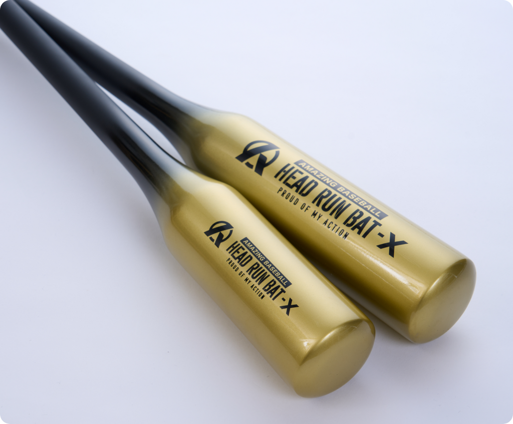 HEAD RUN BAT X Jr. 小学生用 ゴールド HEAD RUN BAT X Jr. 小学生用 ゴールド HEAD RUN BAT X Jr